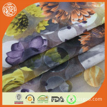 Popular digital printed burn out ripstop nylon fabric print